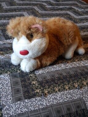Vintage 1995 Commonwealth Toys Big Comfy Couch 17" Snicklefritz the Cat Plush